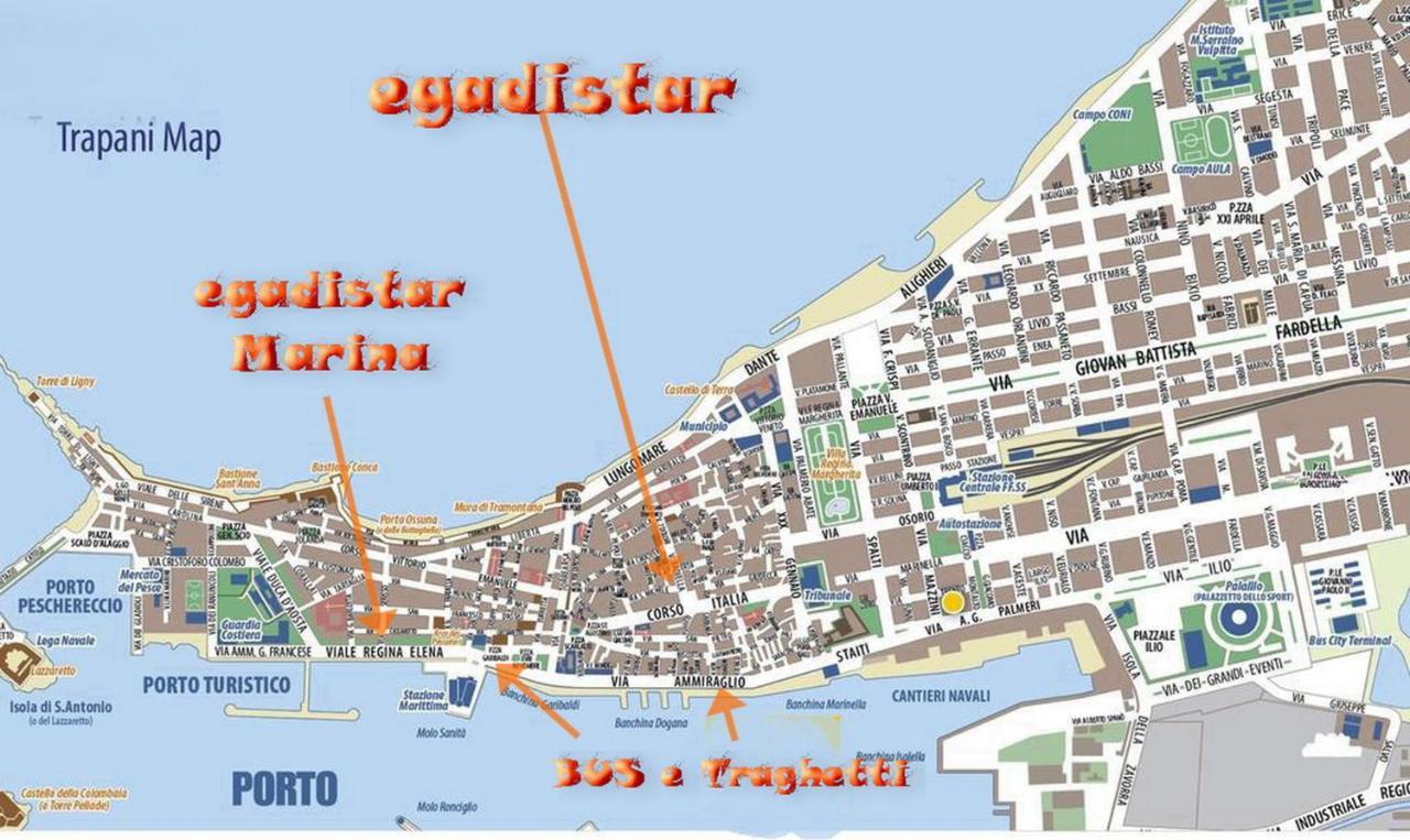 Trapani Egadistar Apartments Exteriér fotografie